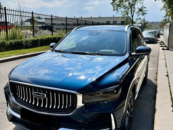 2023 Geely Monjaro (Xingyue L) I, зелёный, 3000000 рублей - вид 12
