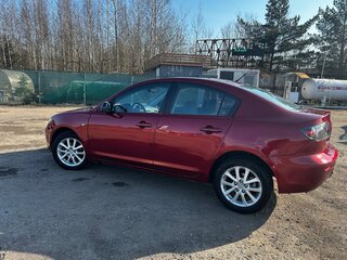 2008 Mazda 3 I (BK) Рестайлинг, красный, 450000 рублей, вид 4