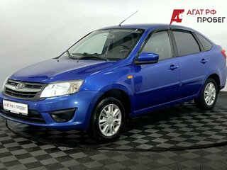 2016 Lada (ВАЗ) Granta I, синий, 570000 рублей, вид 2