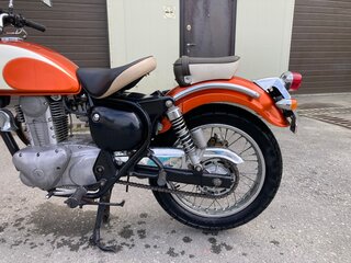 1992 Kawasaki BJ250 Estrella, оранжевый, 350000 рублей, вид 5
