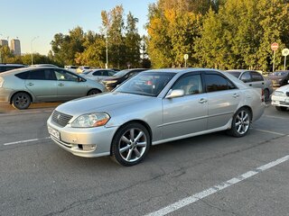 2001 Toyota Mark II IX (X110), серебристый, 402000 рублей, вид 2