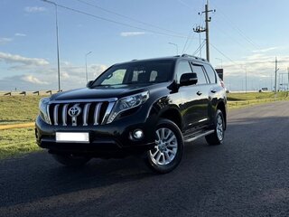 2016 Toyota Land Cruiser Prado 6-speed 150 Series Рестайлинг 1, чёрный, 3760000 рублей, вид 4