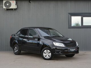 2017 Lada (ВАЗ) Granta I, чёрный, 359888 рублей, вид 3