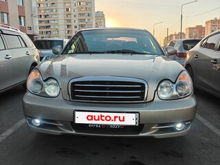 2005 Hyundai Sonata ТагАЗ IV (EF) Рестайлинг, бежевый, 420000 рублей, вид 2