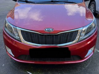 2012 Kia Rio 5-speed III, красный, 850000 рублей, вид 2