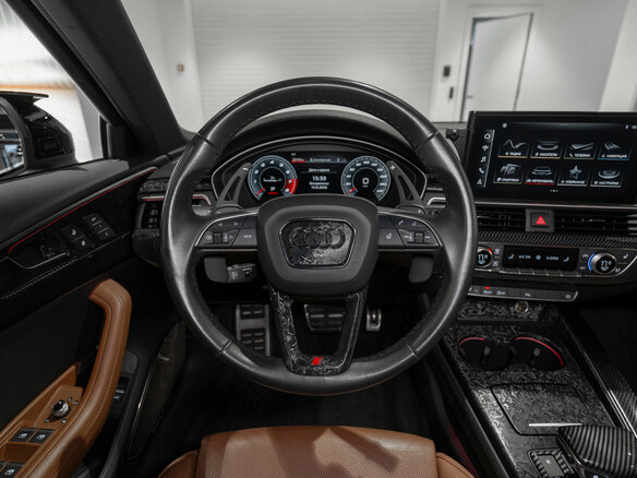 2021 Audi A4 45 TFSI V (B9) Рестайлинг, серый - вид 10