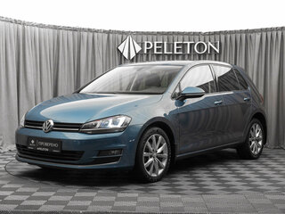 2013 Volkswagen Golf VII, голубой, 1435000 рублей, вид 1