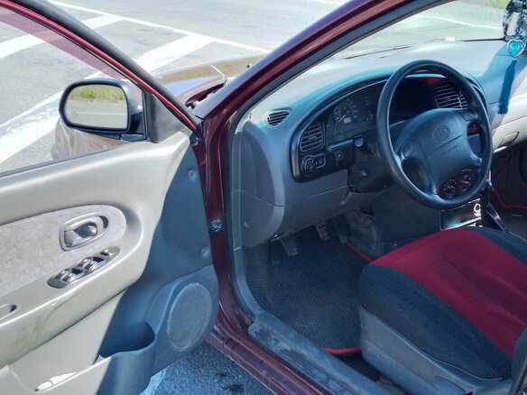 2007 Kia Spectra I Рестайлинг 2, красный, 135000 рублей - вид 13