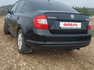 2014 Skoda Rapid I, чёрный, 800000 рублей, вид 4