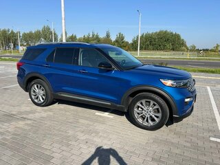 2021 Ford Explorer VI, синий, 2865000 рублей, вид 3
