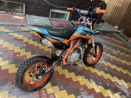 2022 Kayo Evolution YX140EM, синий, 85000 рублей, вид 1