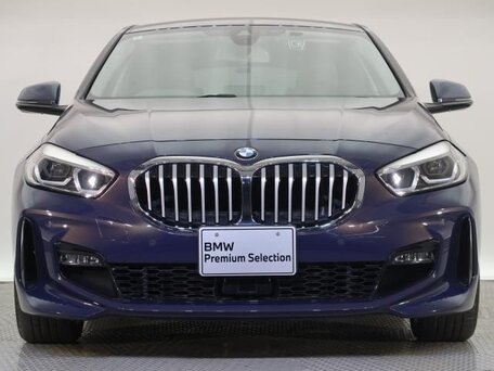 2022 BMW 1 серии 118i III (F40), синий, 1500000 рублей, вид 2