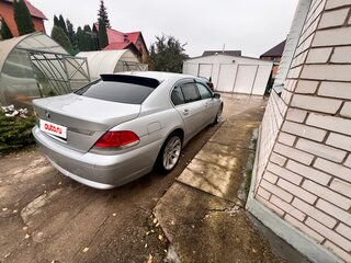 2002 BMW 7 серии 730d IV (E65/E66), серебристый, 950000 рублей, вид 3