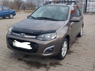 2014 Lada (ВАЗ) Kalina II, коричневый, 600000 рублей, вид 1
