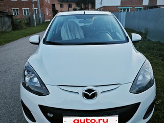 2010 Mazda 2 II (DE), белый, 670000 рублей, вид 1