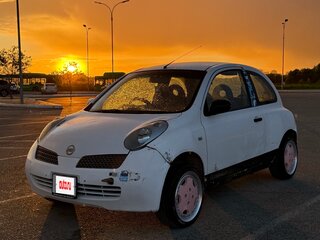 2002 Nissan March III (K12), белый, 190000 рублей, вид 1
