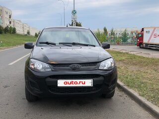 2013 Lada (ВАЗ) Kalina II, чёрный, 220000 рублей, вид 2