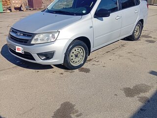 2015 Lada (ВАЗ) Granta I, серебристый, 580000 рублей, вид 2