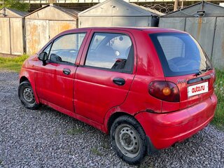 2010 Daewoo Matiz I Рестайлинг, красный, 125000 рублей, вид 4