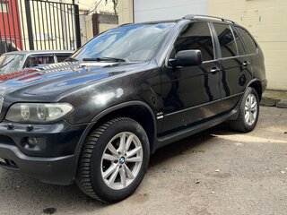 2004 BMW X5 4.4i I (E53) Рестайлинг, чёрный, 850000 рублей, вид 1