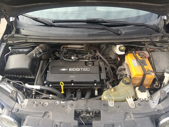 2013 Chevrolet Aveo II, серый - вид 16