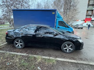 2016 Toyota Camry VII (XV50) Рестайлинг, чёрный, 1650000 рублей, вид 4