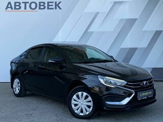 2024 Lada (ВАЗ) Vesta I Рестайлинг (NG), чёрный, 1348000 рублей, вид 3