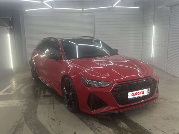 2021 Audi RS 6 IV (C8), красный, 10000000 рублей - вид 2