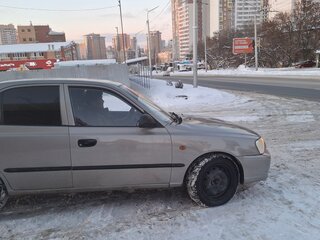 2009 Hyundai Accent ТагАЗ II, бежевый, 410000 рублей, вид 2