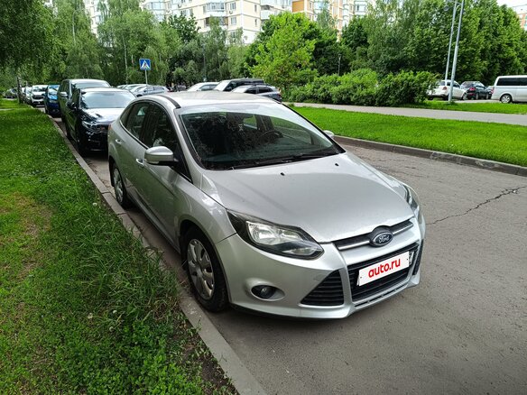 2014 Ford Focus III, серебристый, 569000 рублей