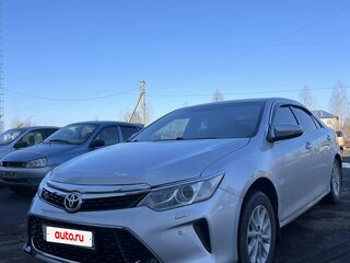 2012 Toyota Camry VII (XV50), серебристый, 1380000 рублей, вид 2