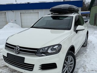 2011 Volkswagen Touareg II, белый, 2300000 рублей, вид 1