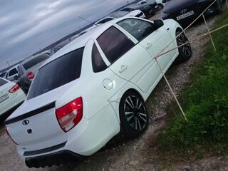 2013 Lada (ВАЗ) Granta I, белый, 550000 рублей, вид 4