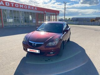 2008 Mazda 3 I (BK) Рестайлинг, красный, 595000 рублей, вид 1