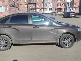 2017 Lada (ВАЗ) Vesta I, коричневый, 790000 рублей, вид 3