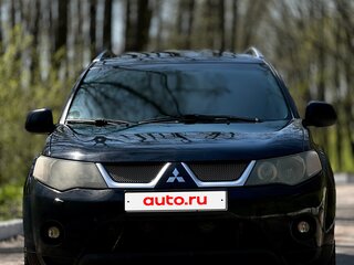2007 Mitsubishi Outlander II, чёрный, 880000 рублей, вид 3