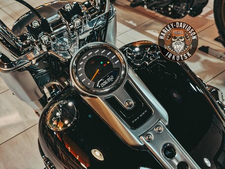 2018 Harley-Davidson Fat Boy, чёрный, 2250000 рублей, вид 3