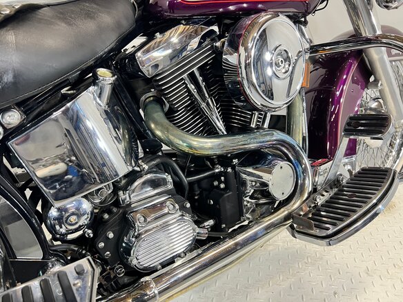 1998 Harley-Davidson Heritage, фиолетовый, 770000 рублей - вид 24
