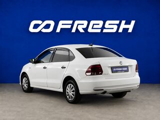 2019 Volkswagen Polo V Рестайлинг, белый, 819050 рублей, вид 2