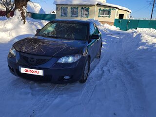2008 Mazda 3 I (BK) Рестайлинг, синий, 500000 рублей, вид 3