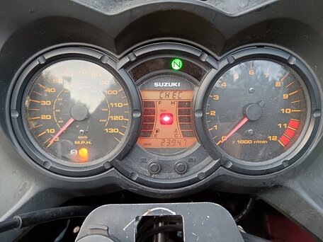 2005 Suzuki V-Strom DL 650, красный, 415000 рублей, вид 2