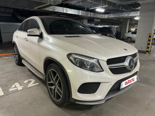 2017 Mercedes-Benz GLE Coupe 400 I (C292), белый, 5500000 рублей, вид 2