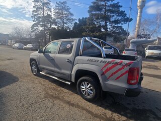 2015 Volkswagen Amarok Double Cab full-time I, серебристый, 2500000 рублей, вид 4