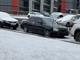 2010 Lada (ВАЗ) Priora I, чёрный, 600000 рублей, вид 3