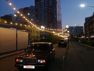 2003 Lada (ВАЗ) 2107, пурпурный, 140000 рублей, вид 1