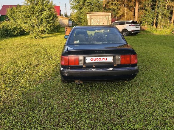 1992 Audi 100 IV (C4), синий, 165000 рублей - вид 8