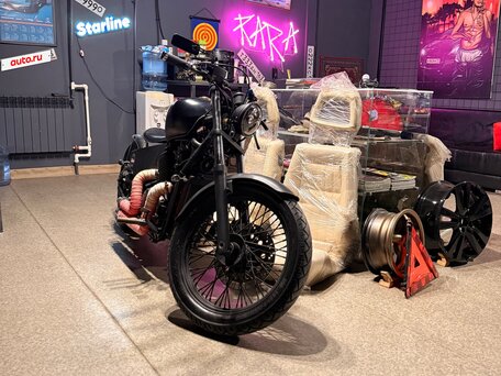 1993 Honda Steed 600, чёрный, 349000 рублей, вид 3