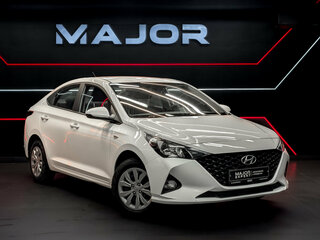 2022 Hyundai Solaris II Рестайлинг, белый, 1695000 рублей, вид 3