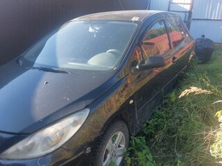 2006 Peugeot 307 I Рестайлинг, чёрный, 210000 рублей, вид 1