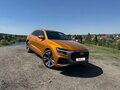 2018 Audi Q8 55 TFSI I (4M), оранжевый, 5950000 рублей - вид 1